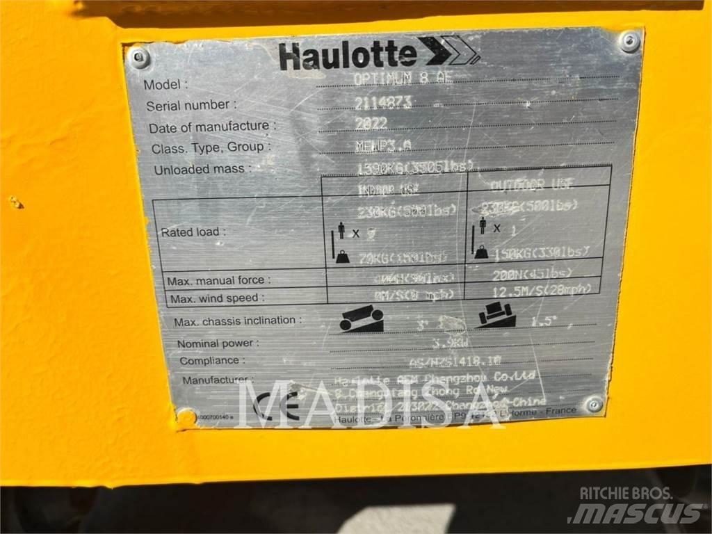 Haulotte OPTIMUM 8 Škarjaste dvižne ploščadi