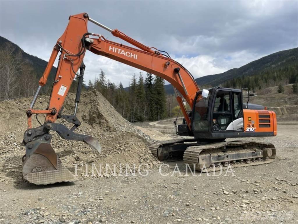 Hitachi ZX210LC Bagri goseničarji