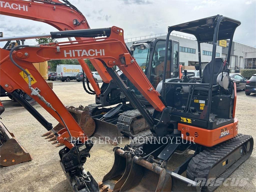 Hitachi ZX26U-6 Bagri goseničarji