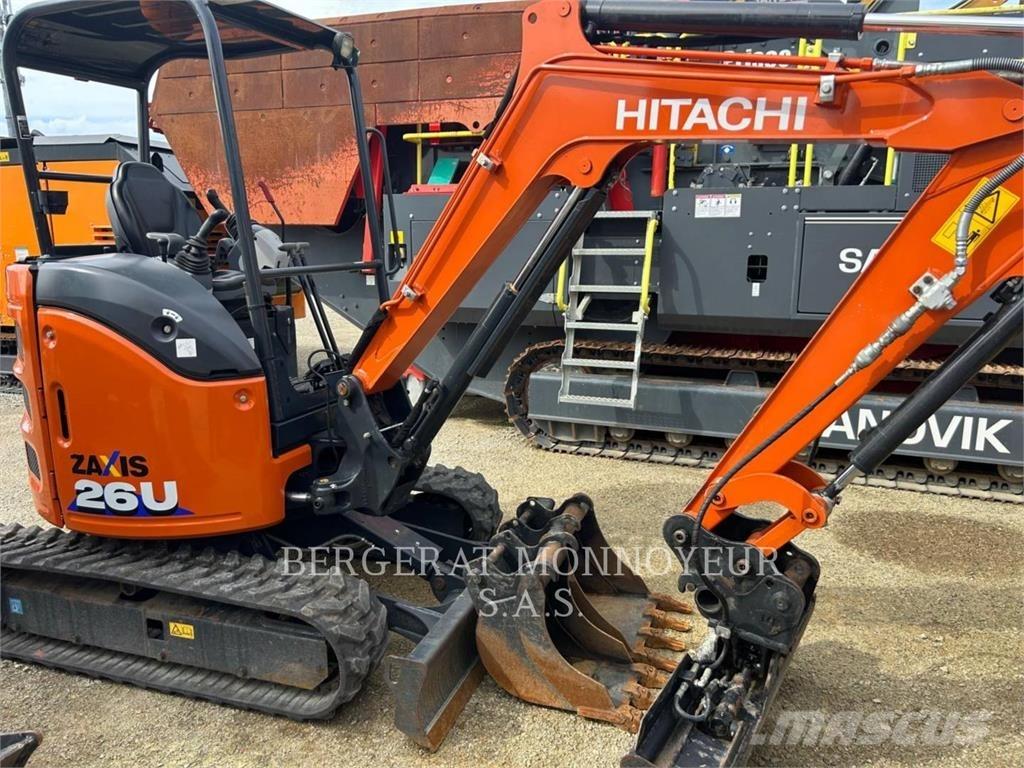 Hitachi ZX26U-6 Bagri goseničarji
