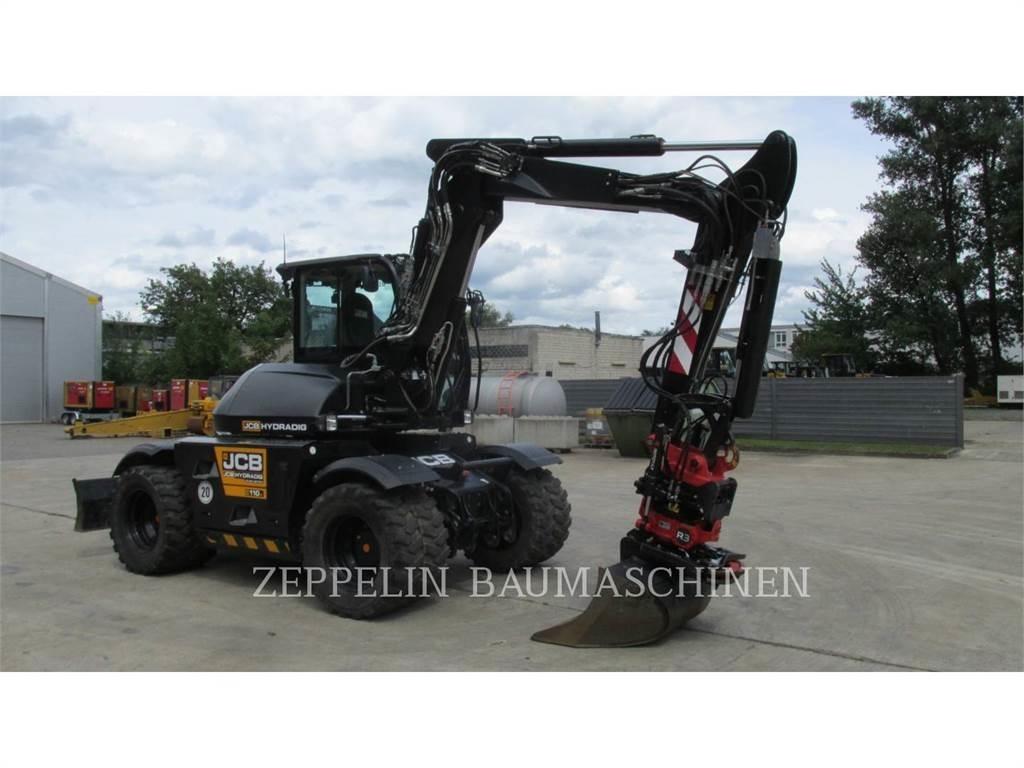 JCB 110W Bagri na kolesih