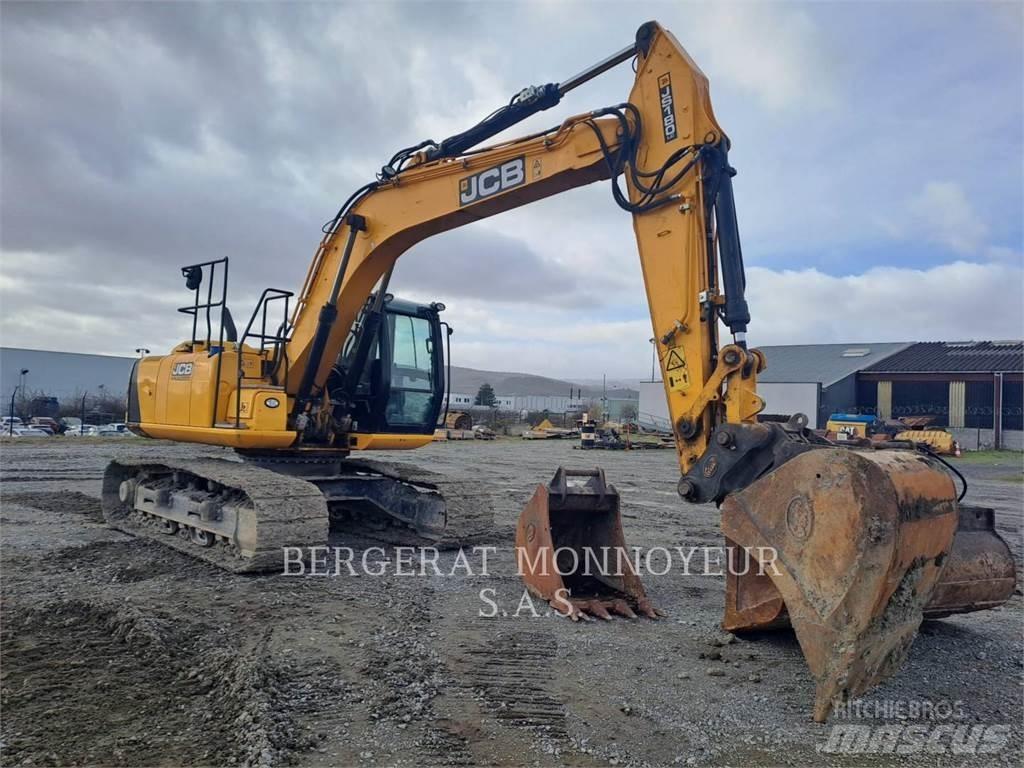 JCB JS180LC Bagri goseničarji