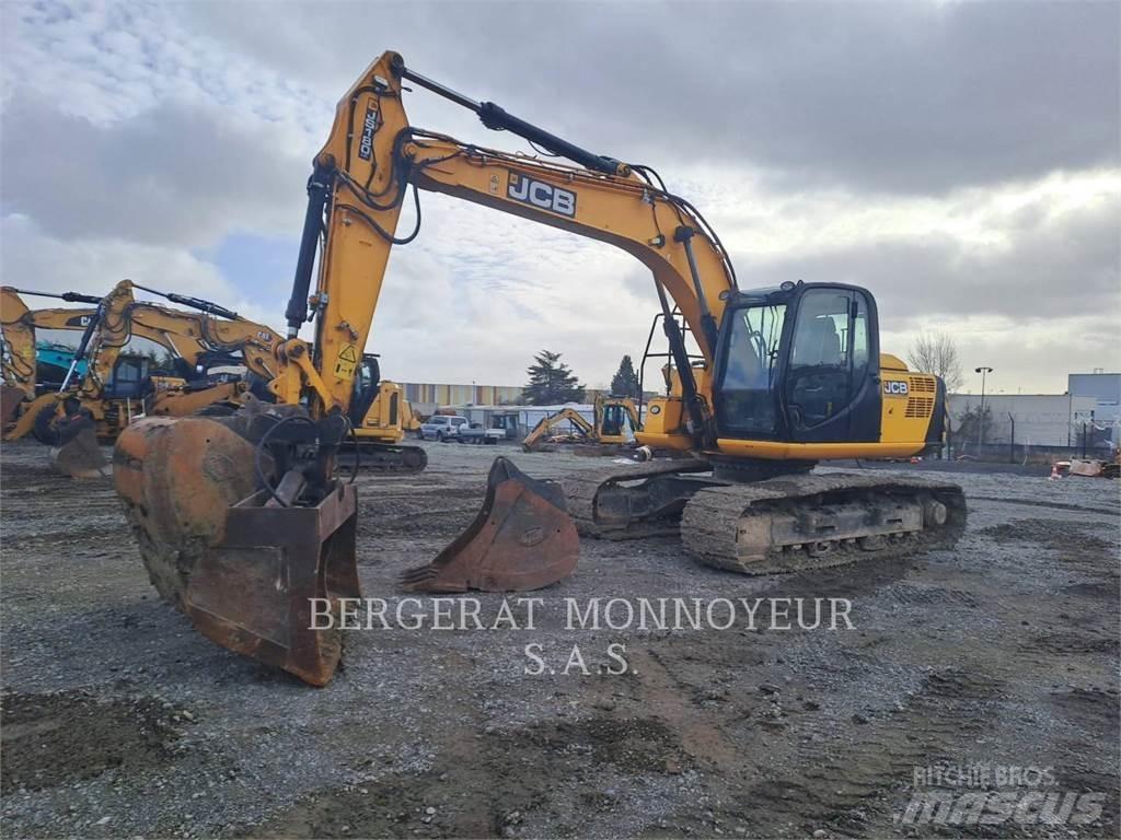 JCB JS180LC Bagri goseničarji
