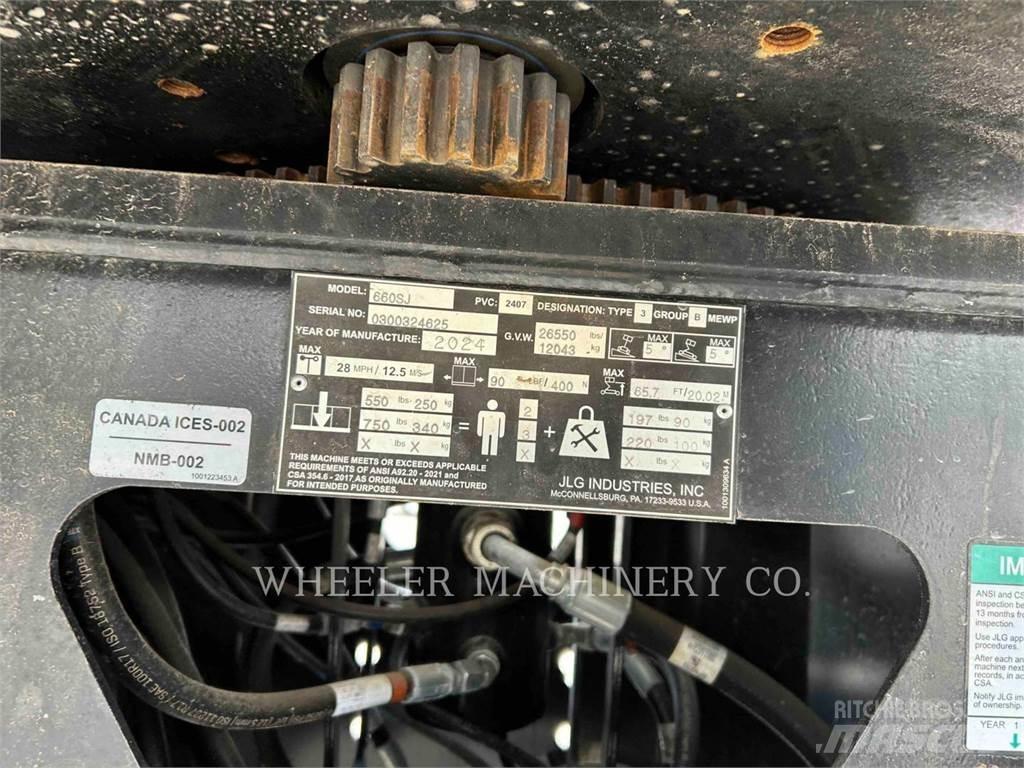 JLG 660SJ SP Zglobne dvižne ploščadi