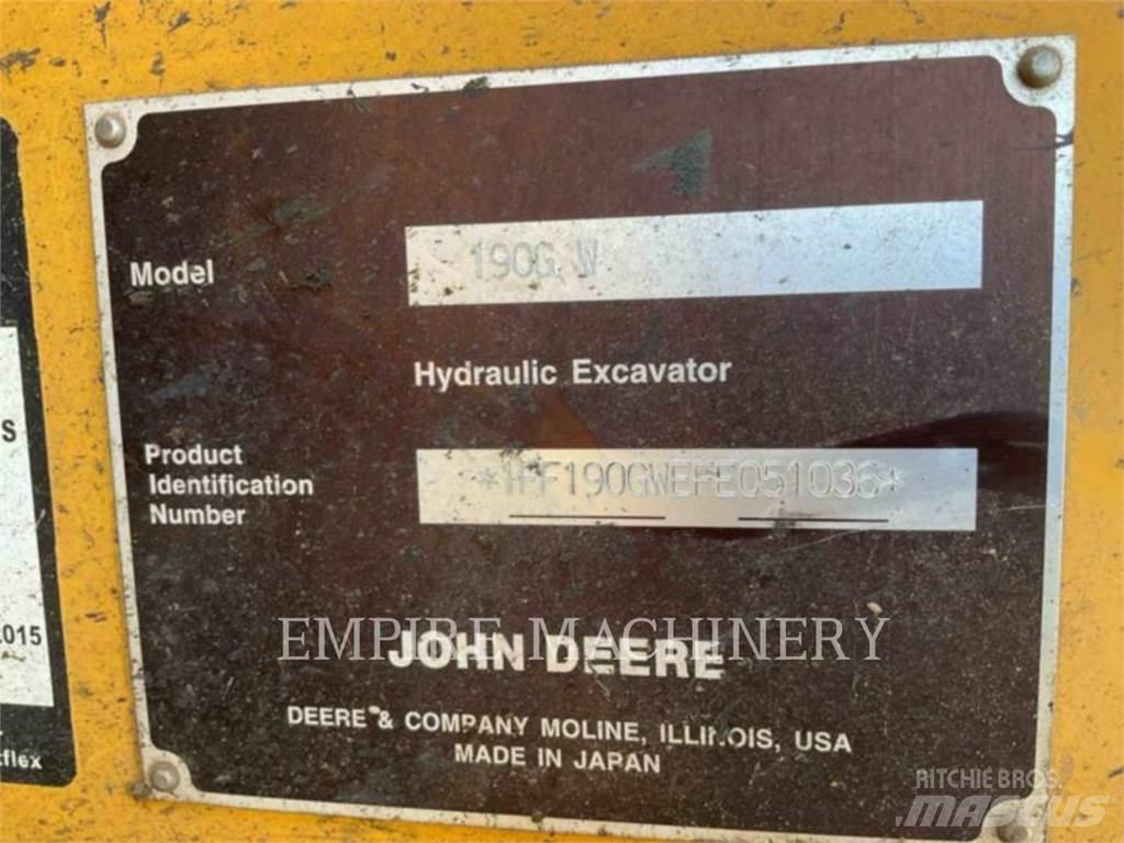 John Deere 190G Bagri goseničarji