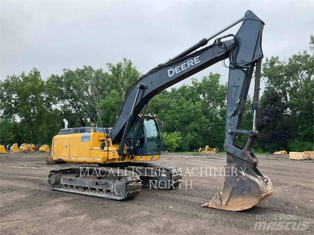 John Deere 210G Bagri goseničarji