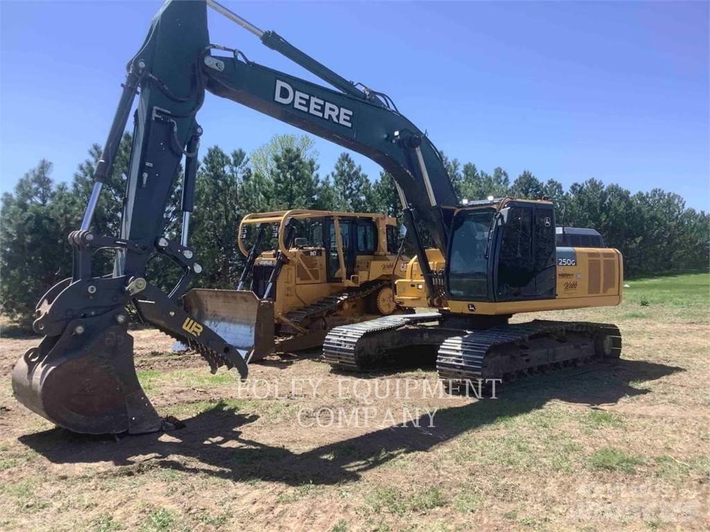 John Deere 250G Bagri goseničarji