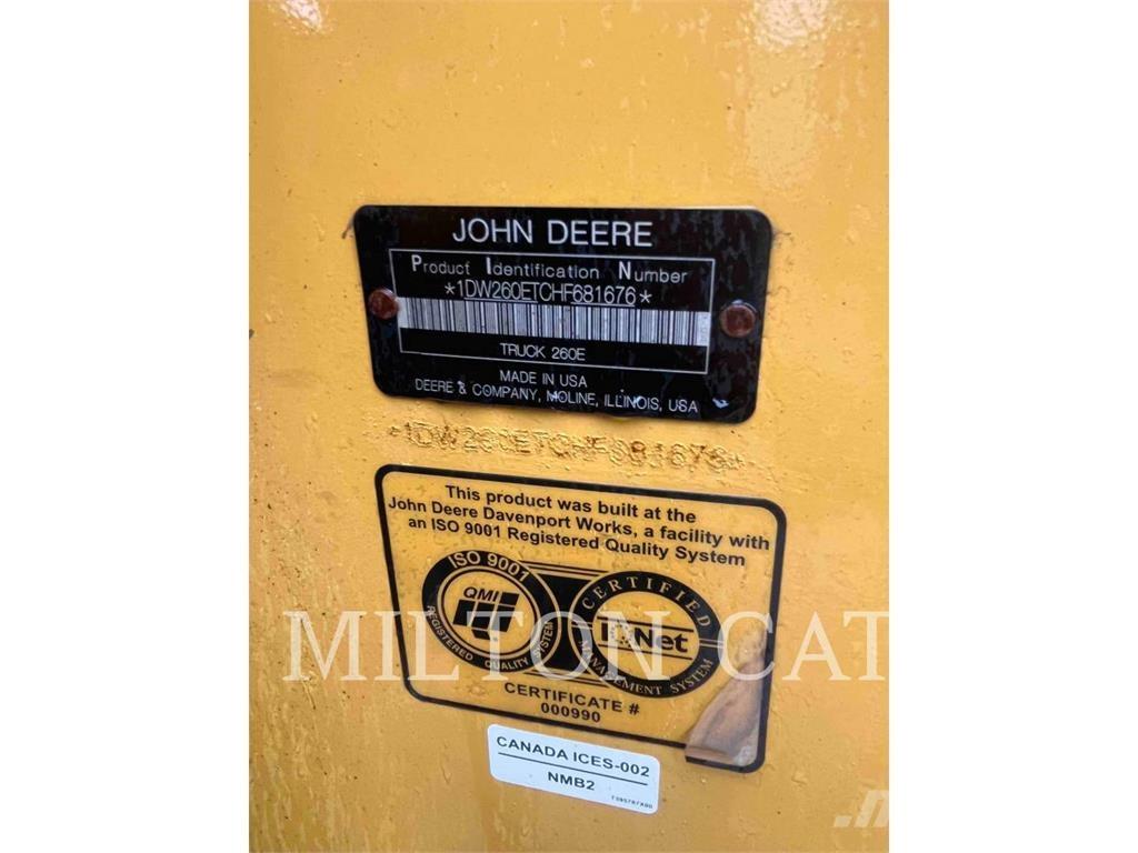 John Deere 260E Zglobni demperji