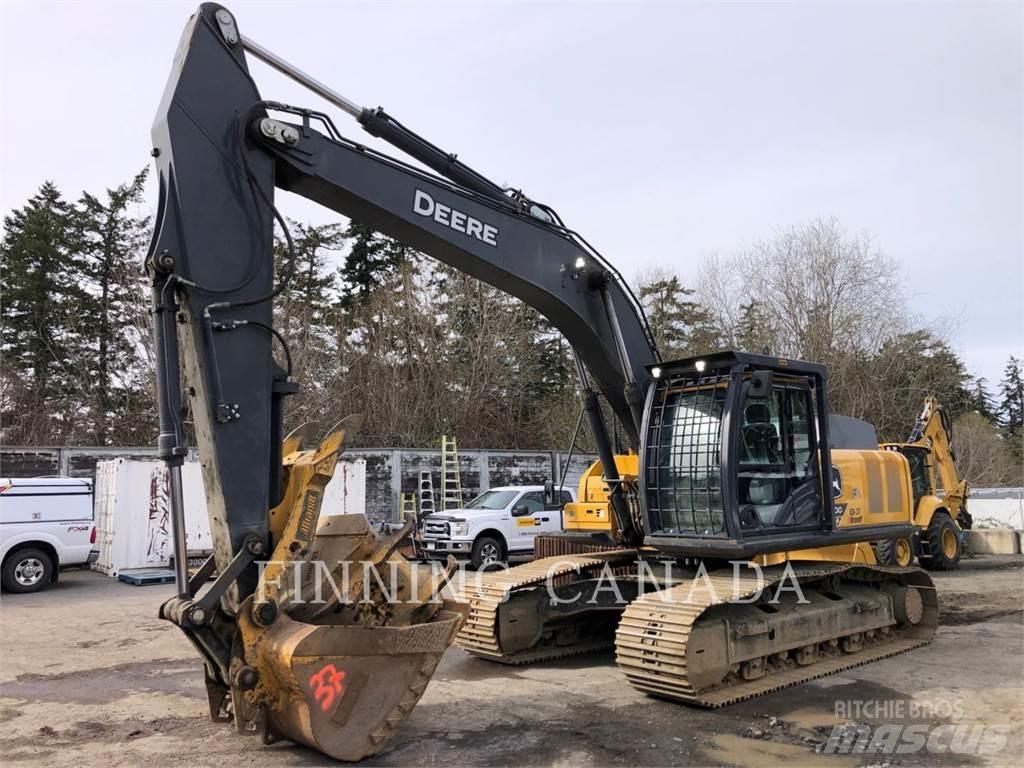 John Deere 300P Bagri goseničarji