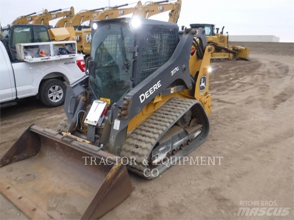 John Deere 317G Skid steer mini nakladalci