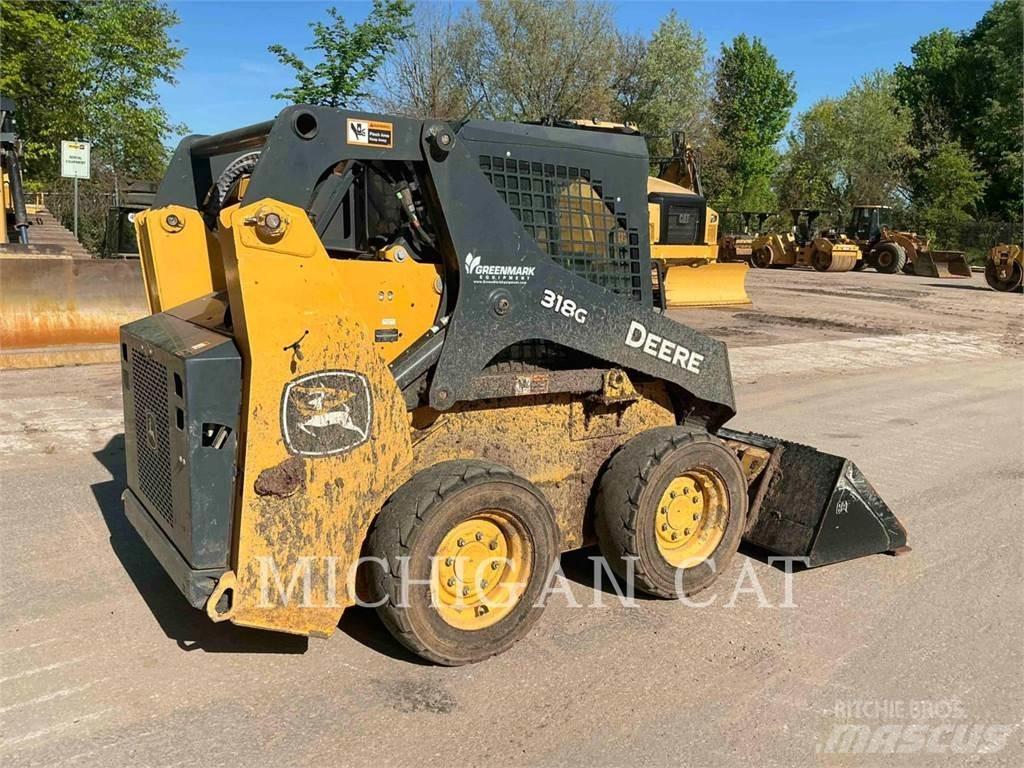 John Deere 318G Skid steer mini nakladalci