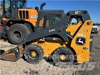John Deere 318G SSL Skid steer mini nakladalci