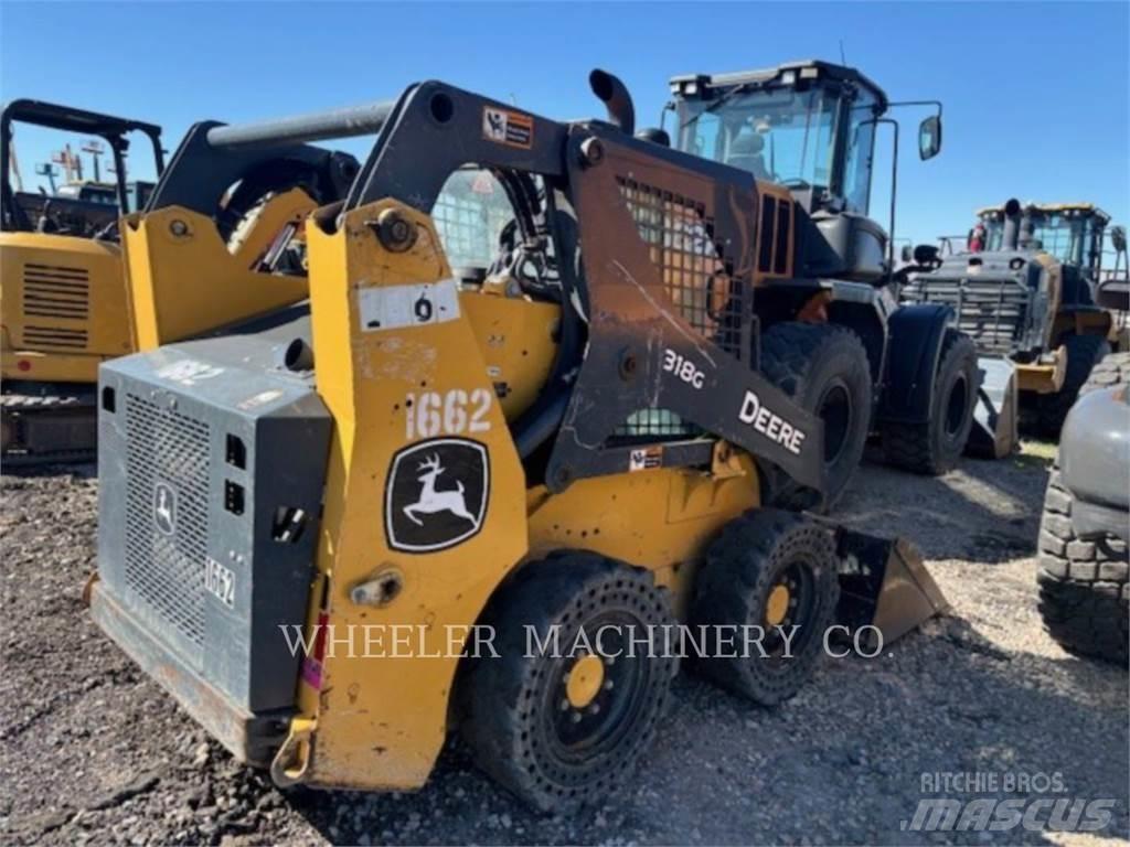 John Deere 318G SSL Skid steer mini nakladalci