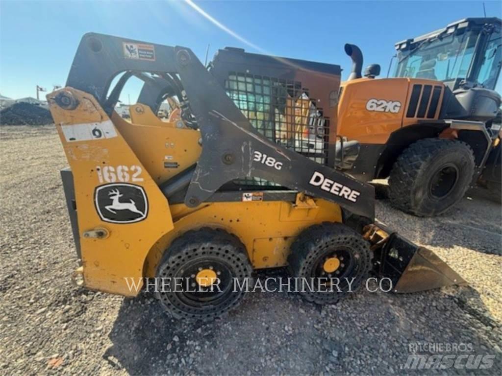 John Deere 318G SSL Skid steer mini nakladalci