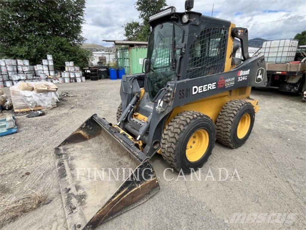 John Deere 324G Skid steer mini nakladalci