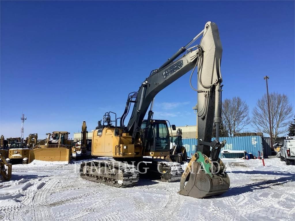 John Deere 345G LC Bagri goseničarji