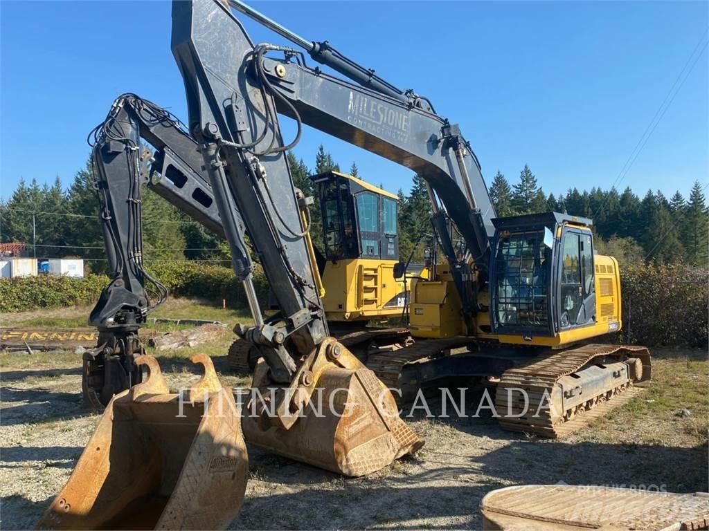 John Deere 345G LC Bagri goseničarji