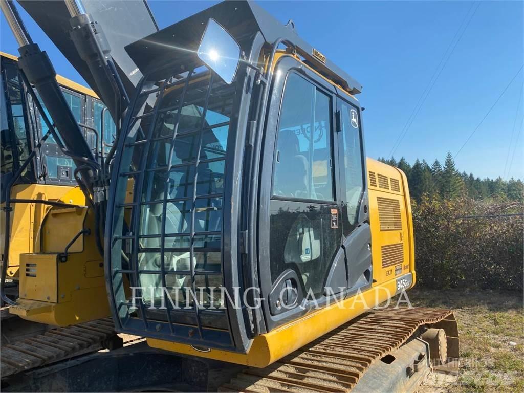 John Deere 345G LC Bagri goseničarji