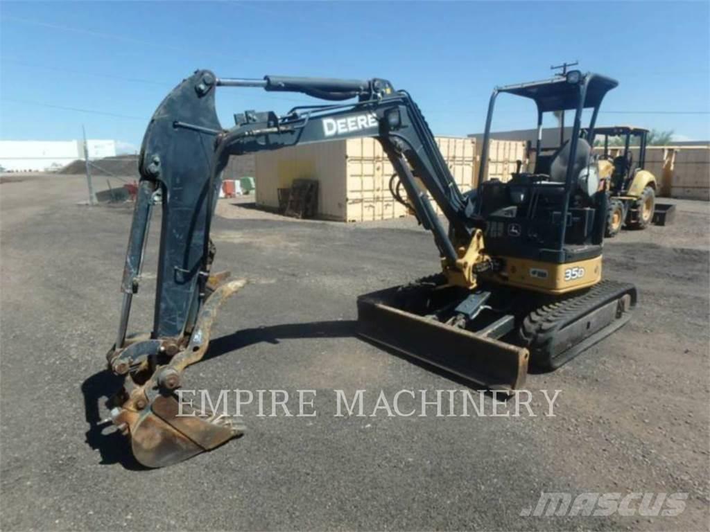 John Deere 35D Bagri goseničarji