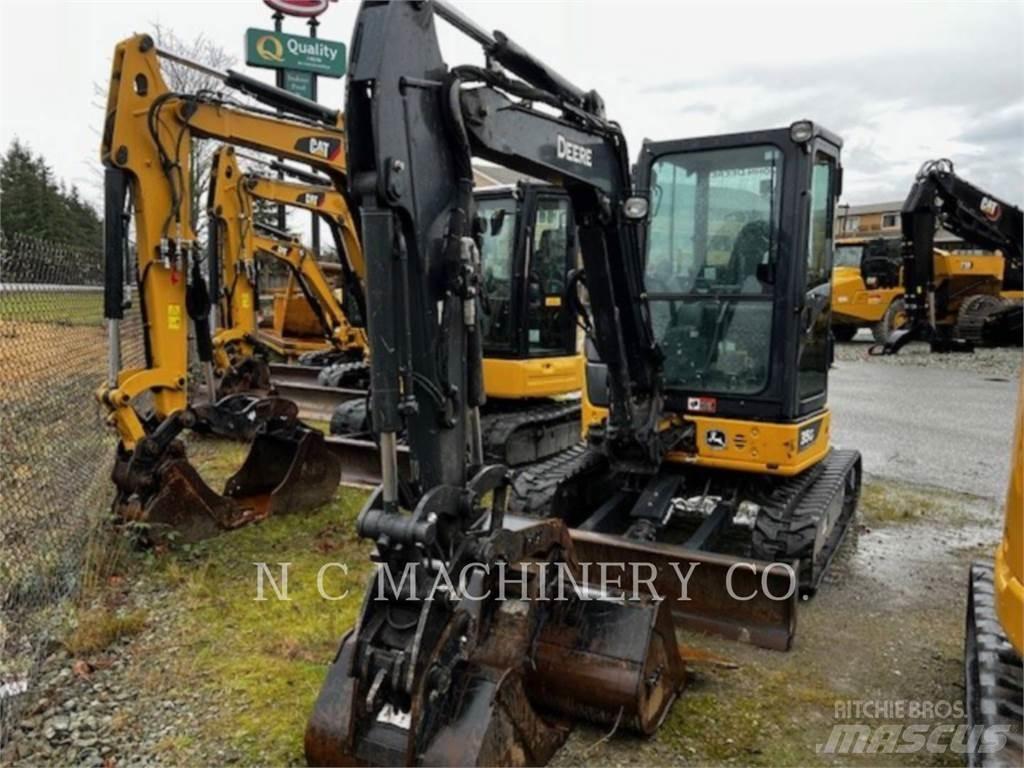 John Deere 35G Bagri goseničarji