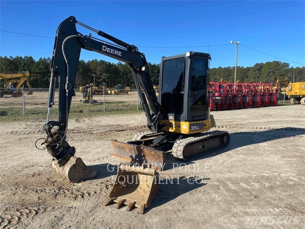 John Deere 35G Bagri goseničarji
