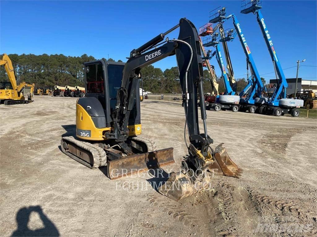 John Deere 35G Bagri goseničarji