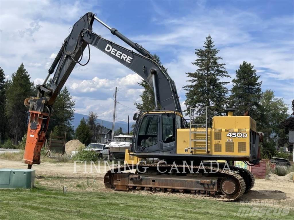 John Deere 450D Bagri goseničarji
