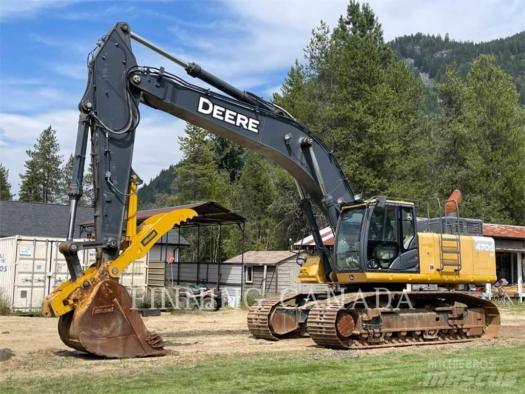 John Deere 470G Bagri goseničarji