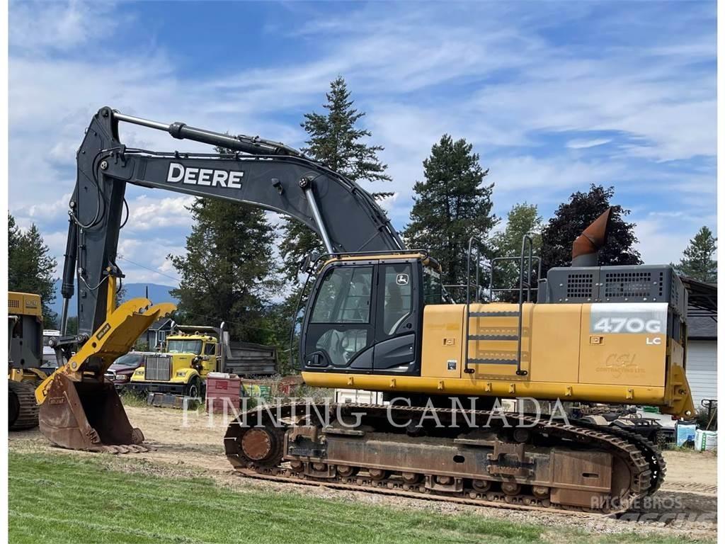 John Deere 470G Bagri goseničarji