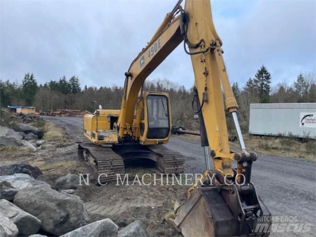 John Deere 490E Bagri goseničarji
