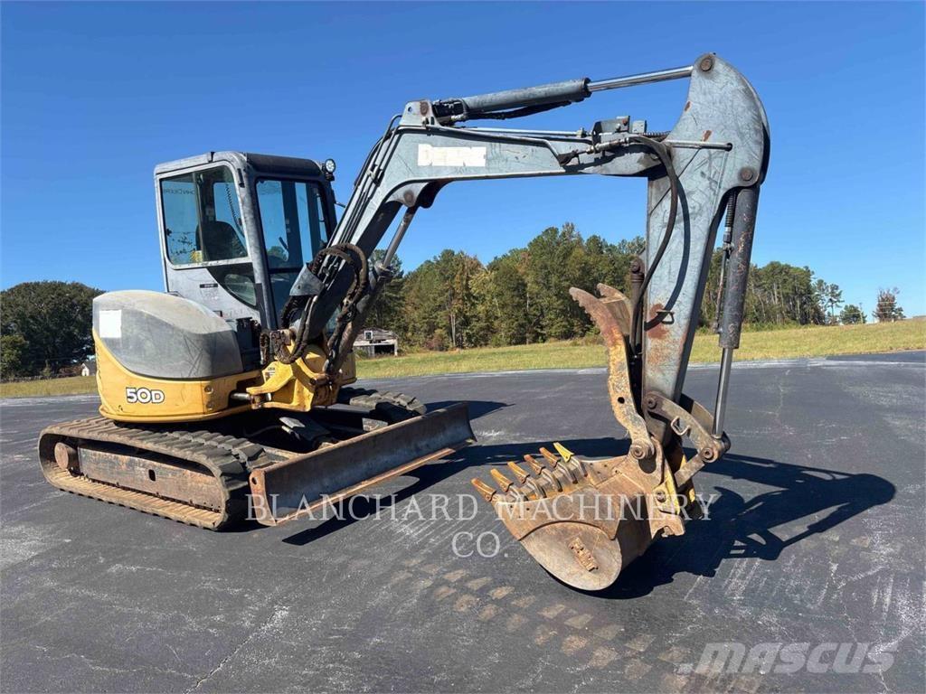 John Deere 50D Bagri goseničarji