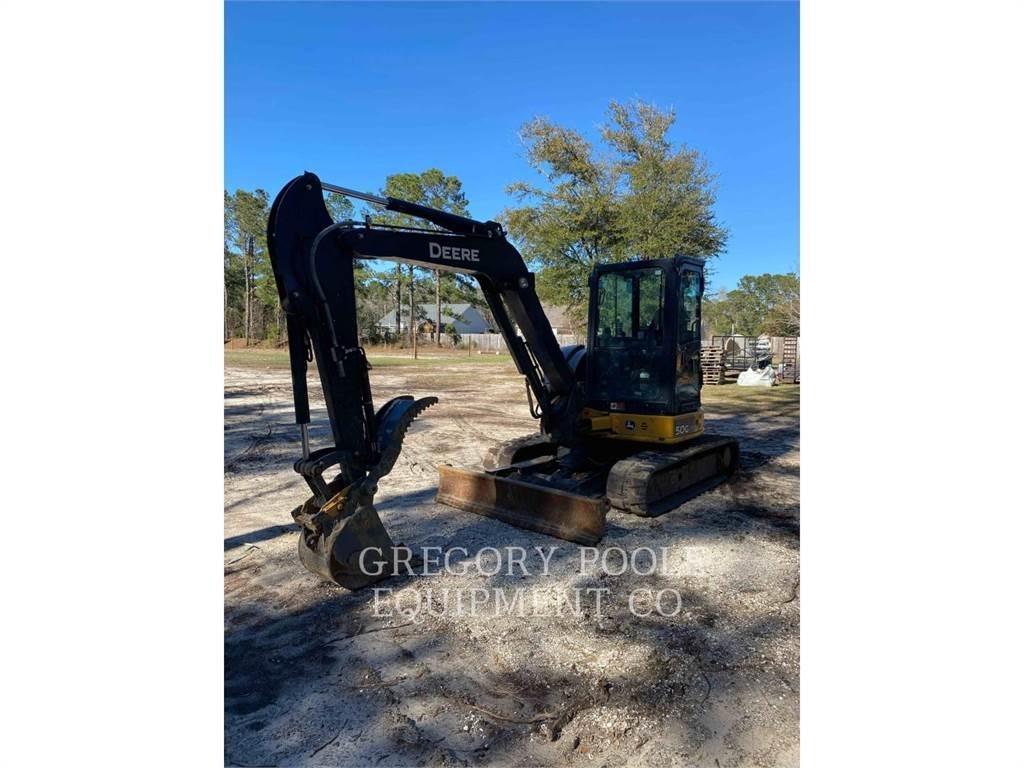 John Deere 50G Mini bagri <7t