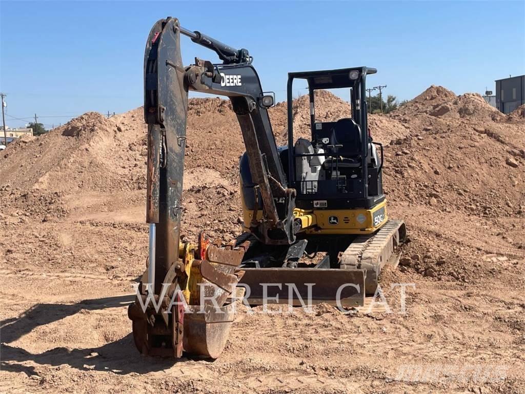 John Deere 50G Bagri goseničarji