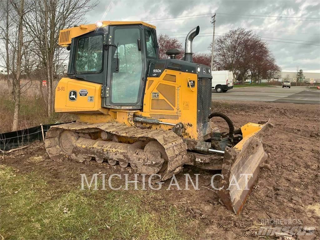 John Deere 550K LGP Buldožerji goseničarji
