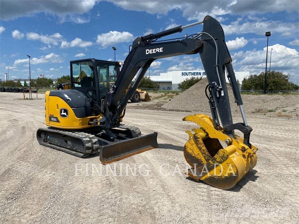 John Deere 60G Bagri goseničarji