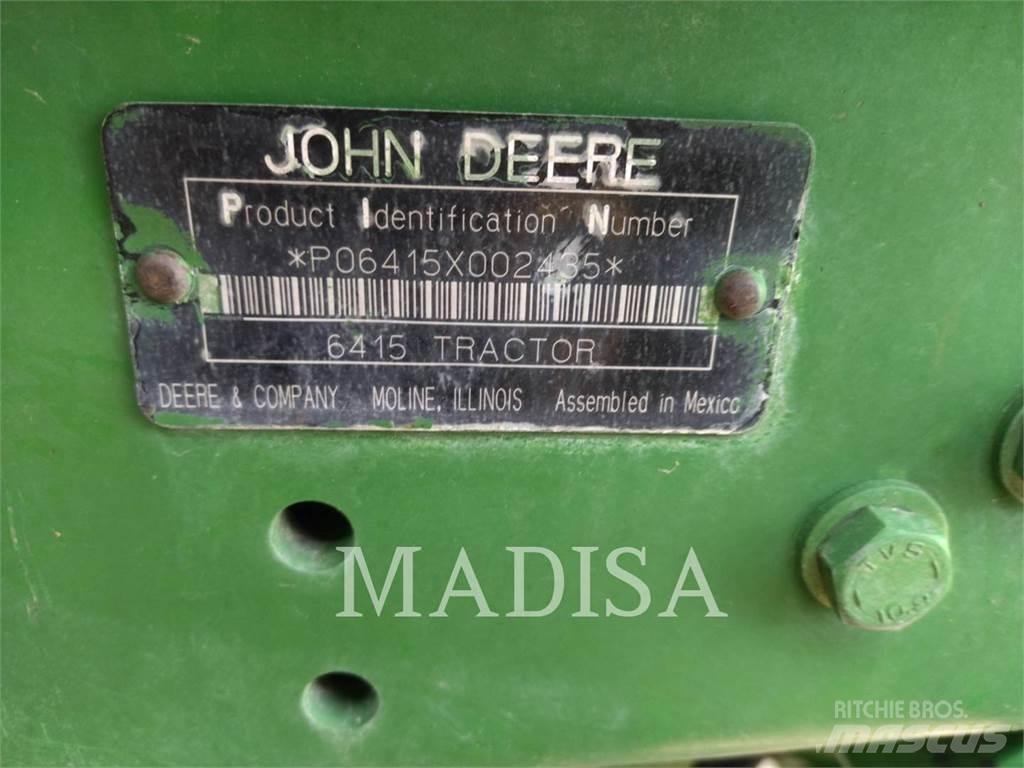 John Deere 6415 Traktorji