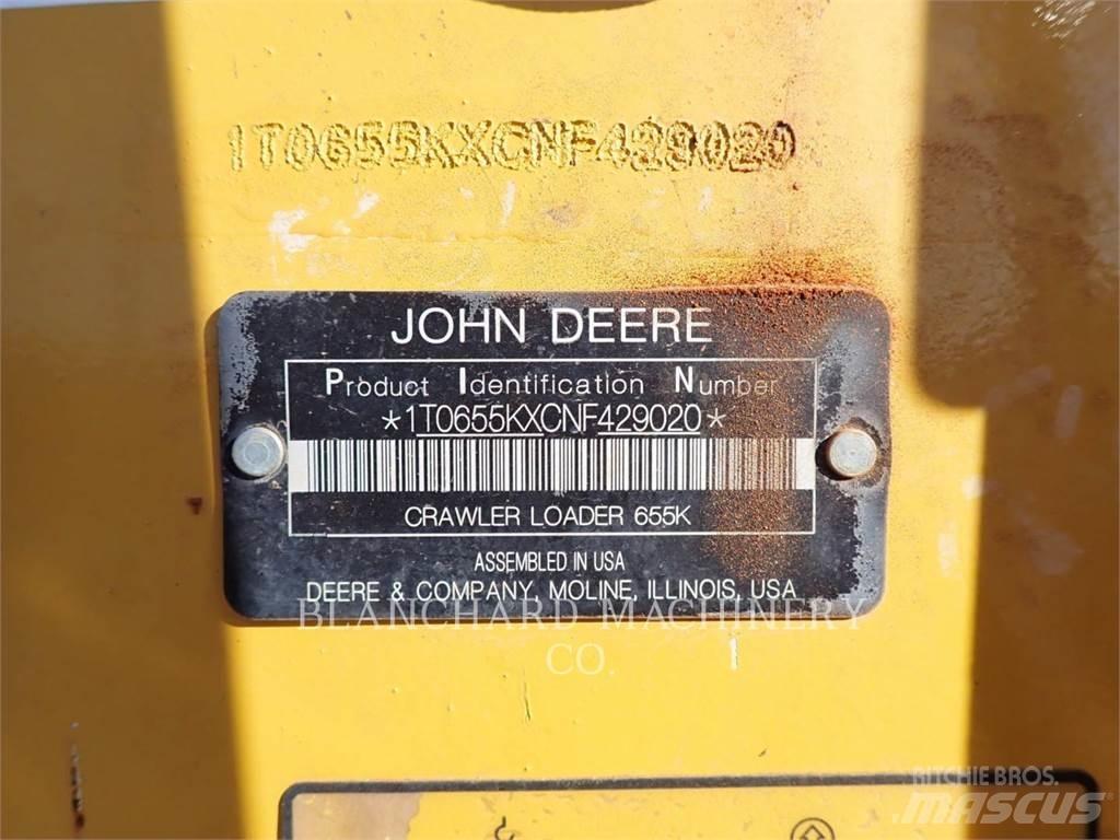 John Deere 655K Nakladalci goseničarji