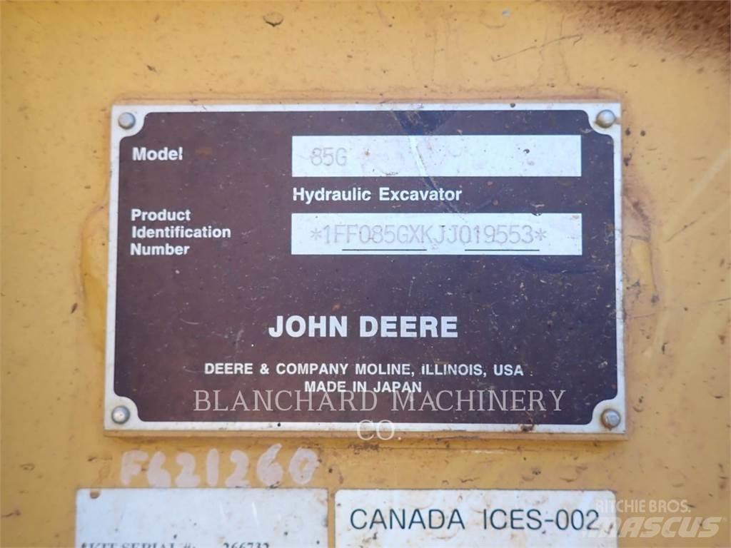John Deere 85G Bagri goseničarji