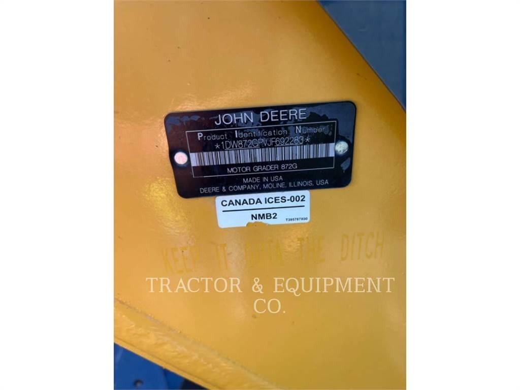John Deere 872GP Grederji