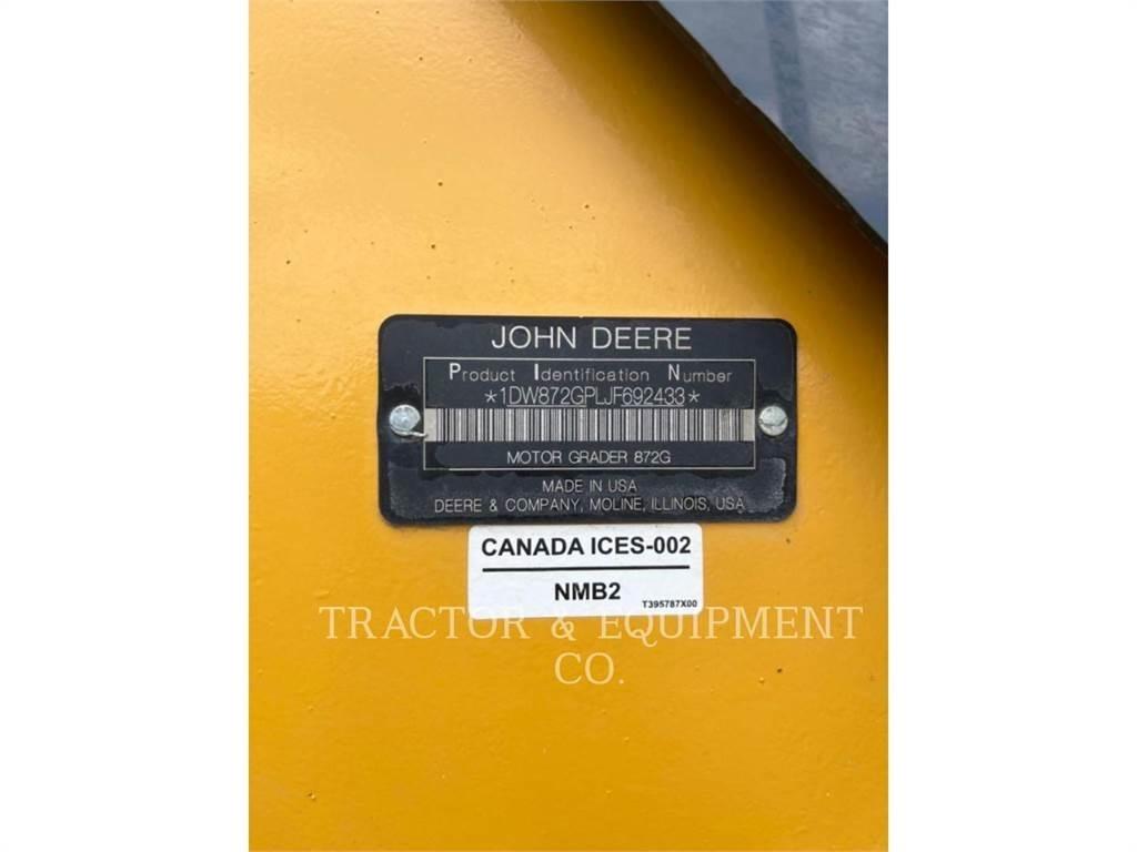 John Deere 872GP Grederji