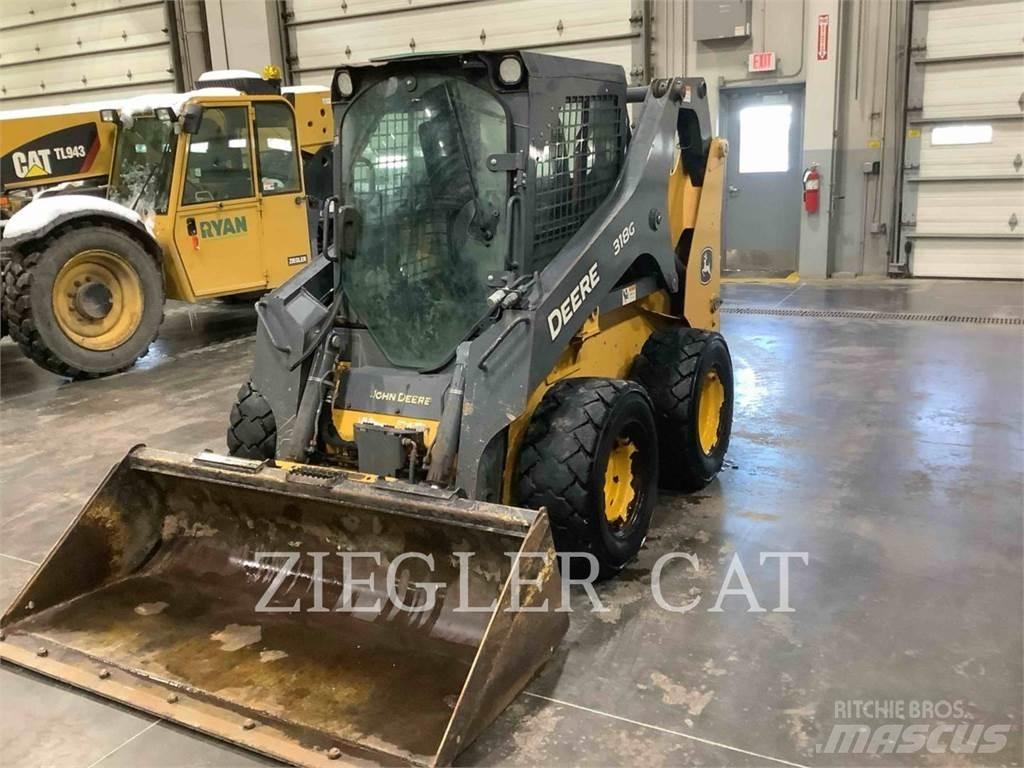 John Deere & CO. 318G Skid steer mini nakladalci