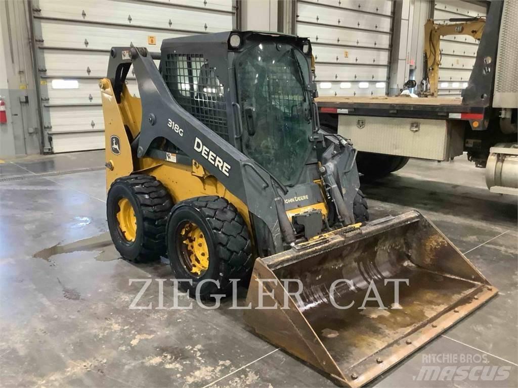 John Deere & CO. 318G Skid steer mini nakladalci