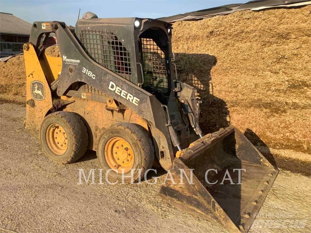 John Deere & CO. 318G Skid steer mini nakladalci