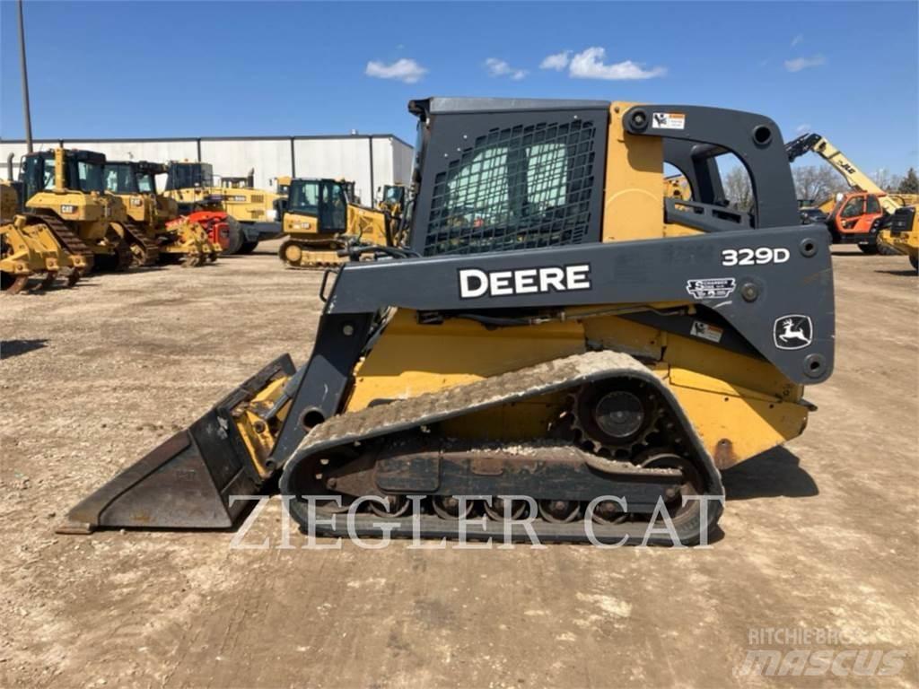 John Deere & CO. 329 D Nakladalci goseničarji