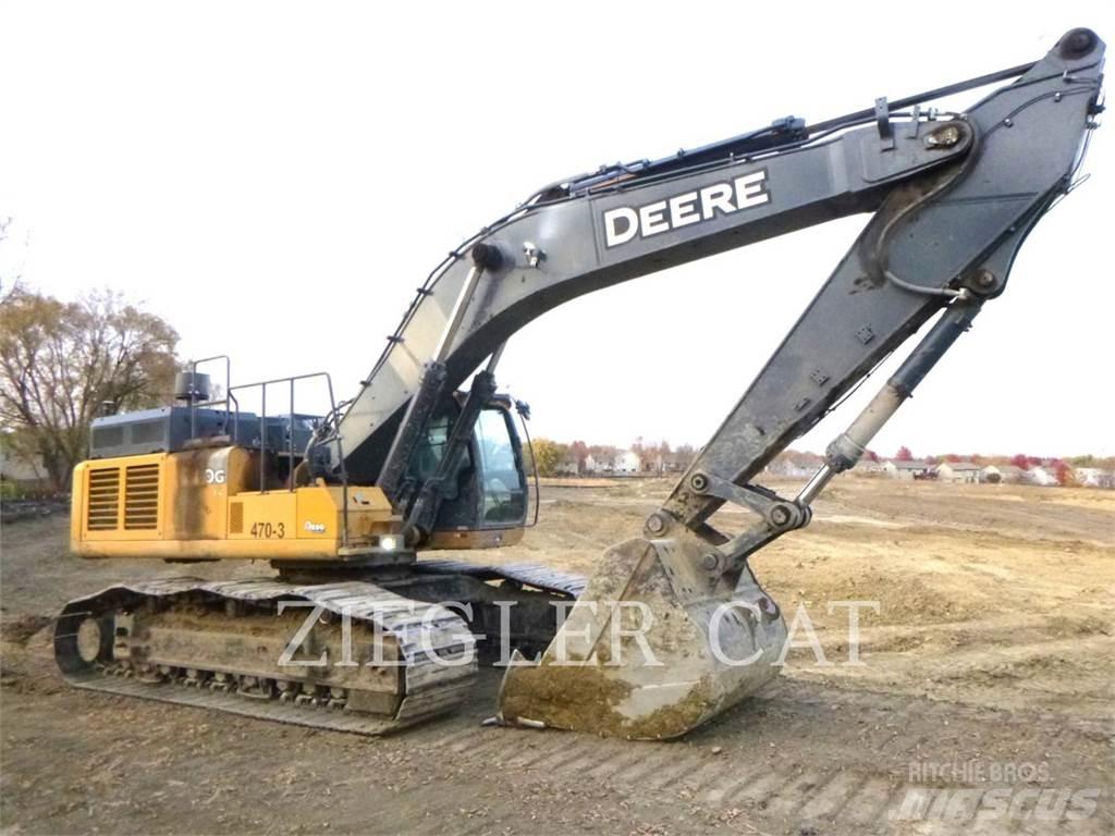 John Deere & CO. 470G Bagri goseničarji