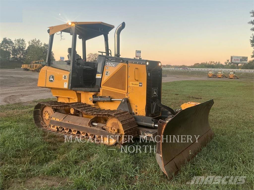 John Deere & CO. 550 Buldožerji goseničarji