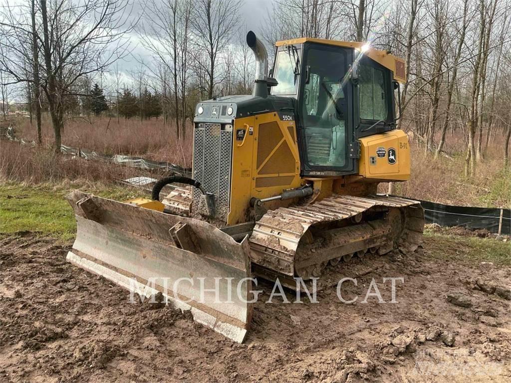 John Deere & CO. 550K Buldožerji goseničarji