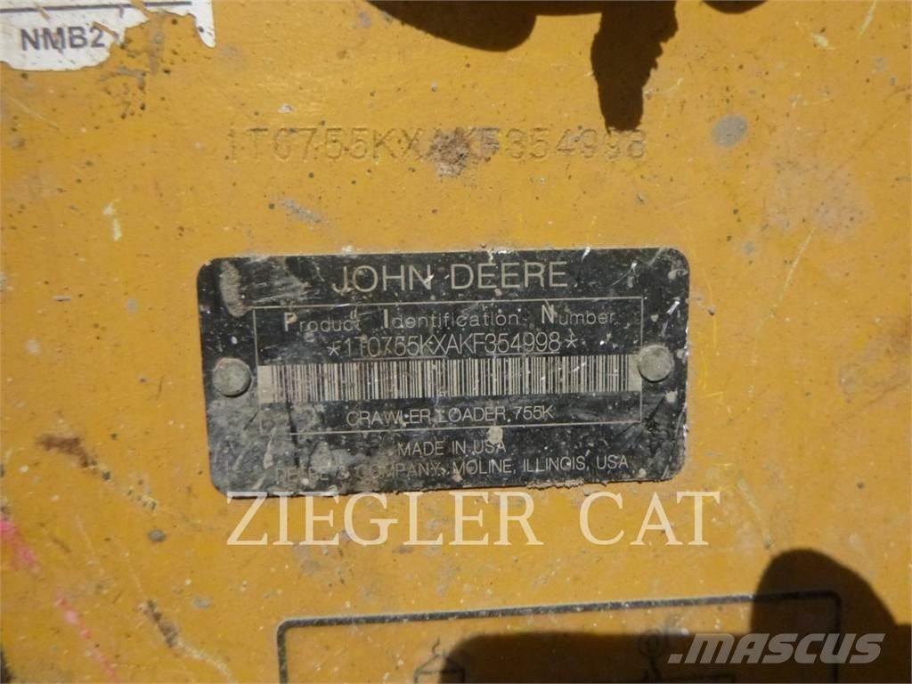 John Deere & CO. 755K Nakladalci goseničarji