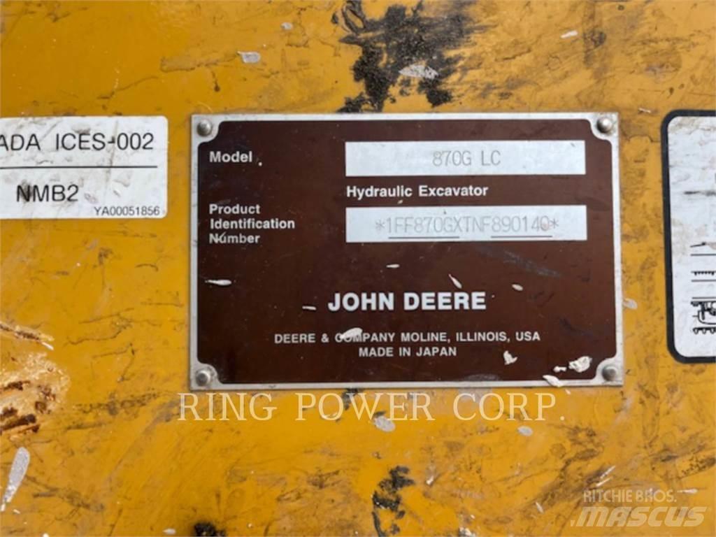 John Deere & CO. 870GLC Bagri goseničarji