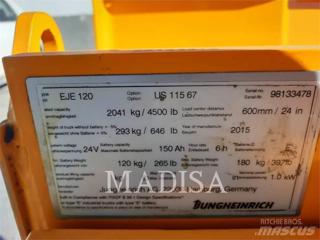 Jungheinrich EJE120 Električni viličarji